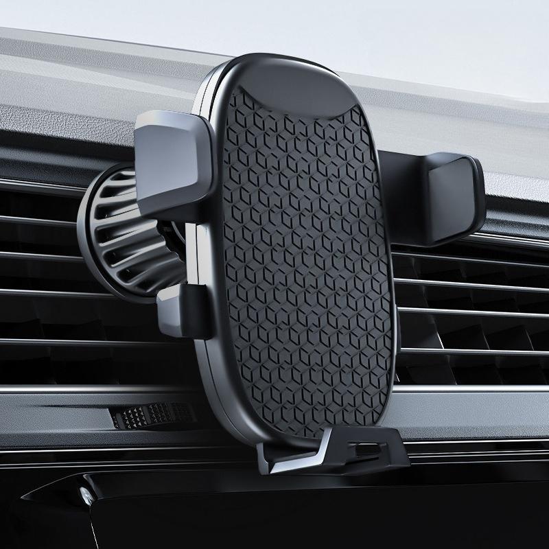 Universal Auto Phone Stand for 4-7.2 Inches, Air Vent Car Phone Holder Gravity Lock Phone Mount 360-Degree Flexible Adjustment
Universal Auto Phone Stand for 4-7.2 Inches, Air Vent Car Phone Holder Gravity Lock Phone Mount 360-Degree Flexible Adjustment