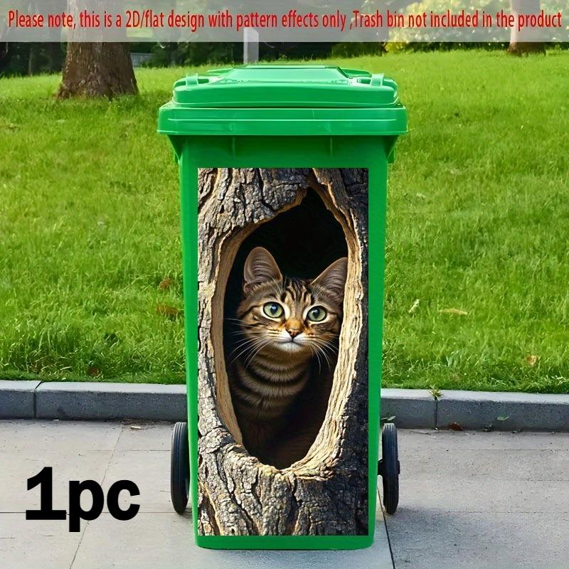 2D Flat Printing Trash Can Sticker 37×82cm Cute RaccoonTheme Wallpaper Self-Adhesive Suitable for Garbage Bins, Walls,Home
2D Flat Printing Trash Can Sticker 37×82cm Cute RaccoonTheme Wallpaper Self-Adhesive Suitable for Garbage Bins, Walls,Home