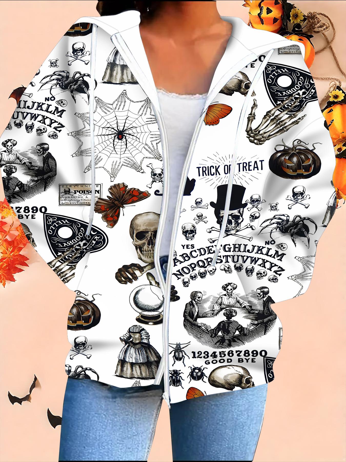 Хэллоуин Кардиган с капюшоном 3D-принт Большой размер Осень Зима Ретро 6XL белый
Хэллоуин Кардиган с капюшоном 3D-принт Большой размер Осень Зима Ретро 6XL белый