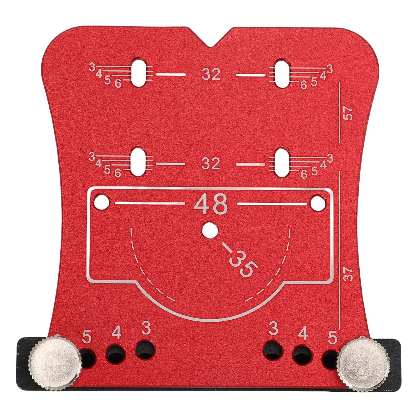 Cabinet Door Hinge Jig 35mm Hardware Drilling Marking Template Aluminum Alloy Cabinet Hardware Marking Template червоний
Cabinet Door Hinge Jig 35mm Hardware Drilling Marking Template Aluminum Alloy Cabinet Hardware Marking Template червоний
