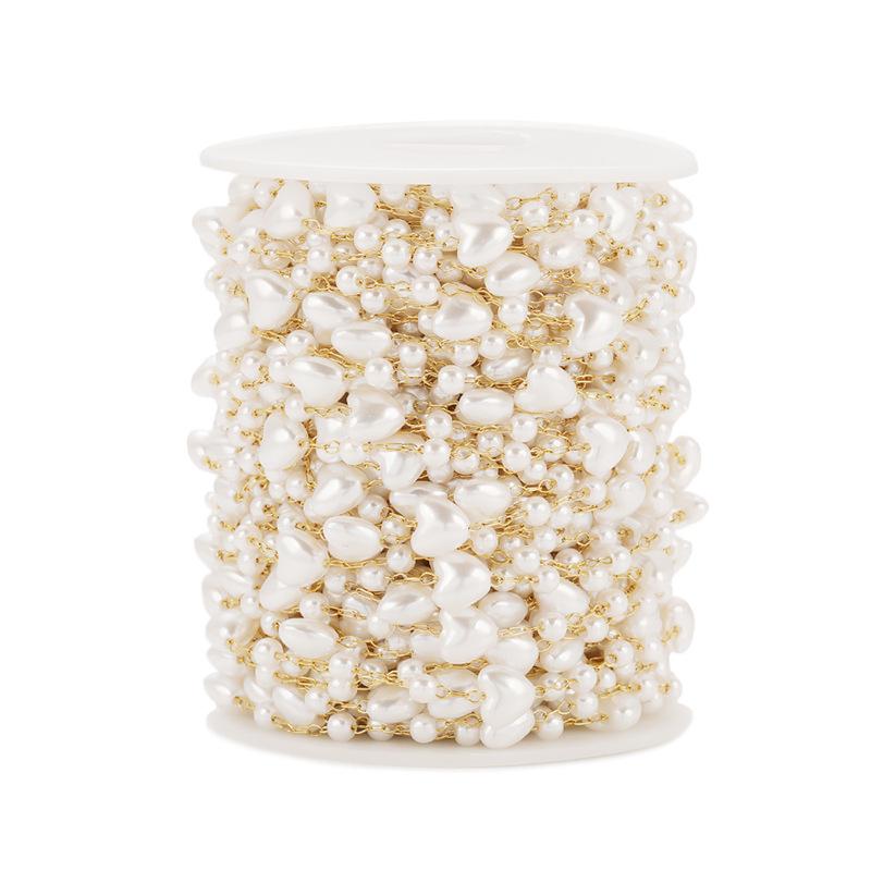 Жемчужное колье в форме сердца 8 мм: Позолоченная 18 карат DIY цепочка для женщин с ABS жемчугом
Жемчужное колье в форме сердца 8 мм: Позолоченная 18 карат DIY цепочка для женщин с ABS жемчугом