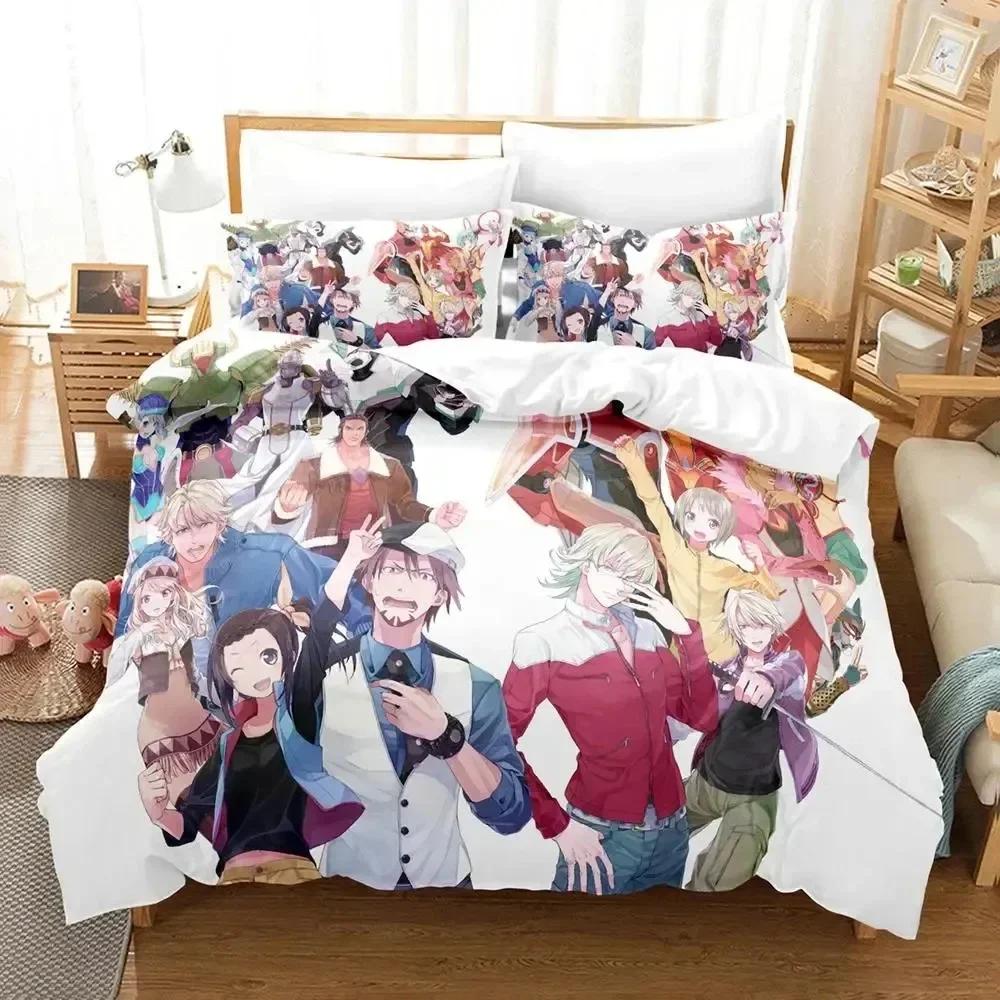 Anime Tiger & Bunny Bedding Set Duvet Cover Sheet Printed Bed Set Pillowcase Bed Full Queen King Size Comforter Bedroom 135x200cm
Anime Tiger & Bunny Bedding Set Duvet Cover Sheet Printed Bed Set Pillowcase Bed Full Queen King Size Comforter Bedroom 135x200cm