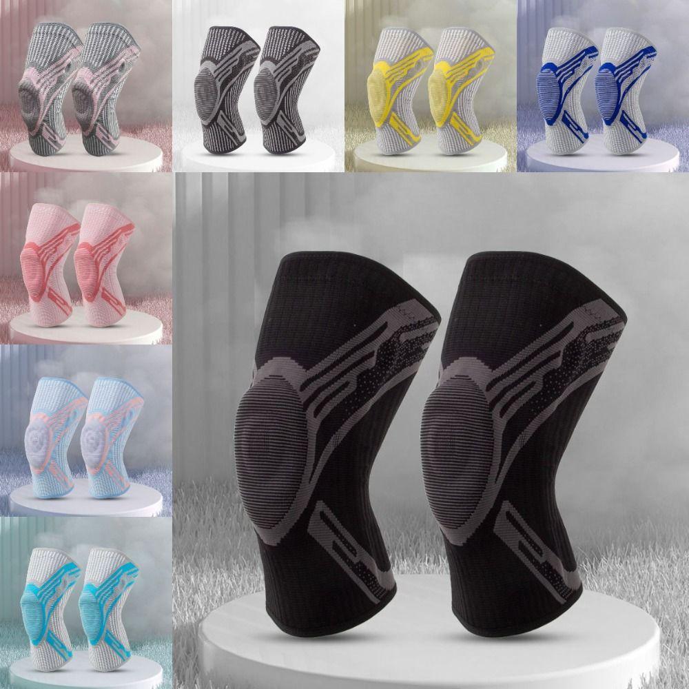 Silicone Sports Knee Brace Professional Knee Pads Protector Fitness Knee Sleeve for Men Women S білий/синій
Silicone Sports Knee Brace Professional Knee Pads Protector Fitness Knee Sleeve for Men Women S білий/синій