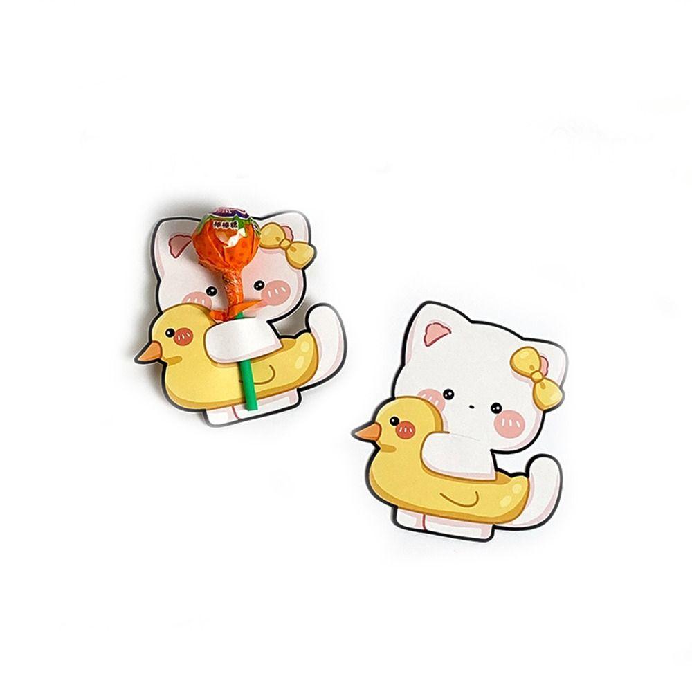 10Pcs Rabbit Bear Pattern Lollipop Decorative Paper Card DIY Packaging Korean Lollipop Package Card INS Candy Holder 5-10pcs-
10Pcs Rabbit Bear Pattern Lollipop Decorative Paper Card DIY Packaging Korean Lollipop Package Card INS Candy Holder 5-10pcs-