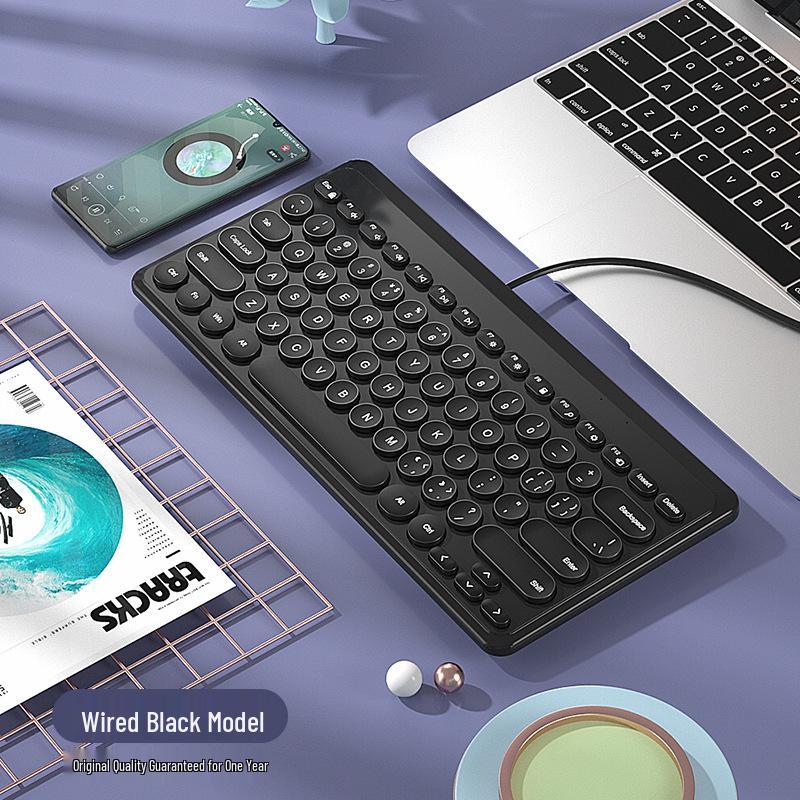 BOW Hangshi Wired Keyboard & Mouse Set for Girls with USB Connection
BOW Hangshi Wired Keyboard & Mouse Set for Girls with USB Connection