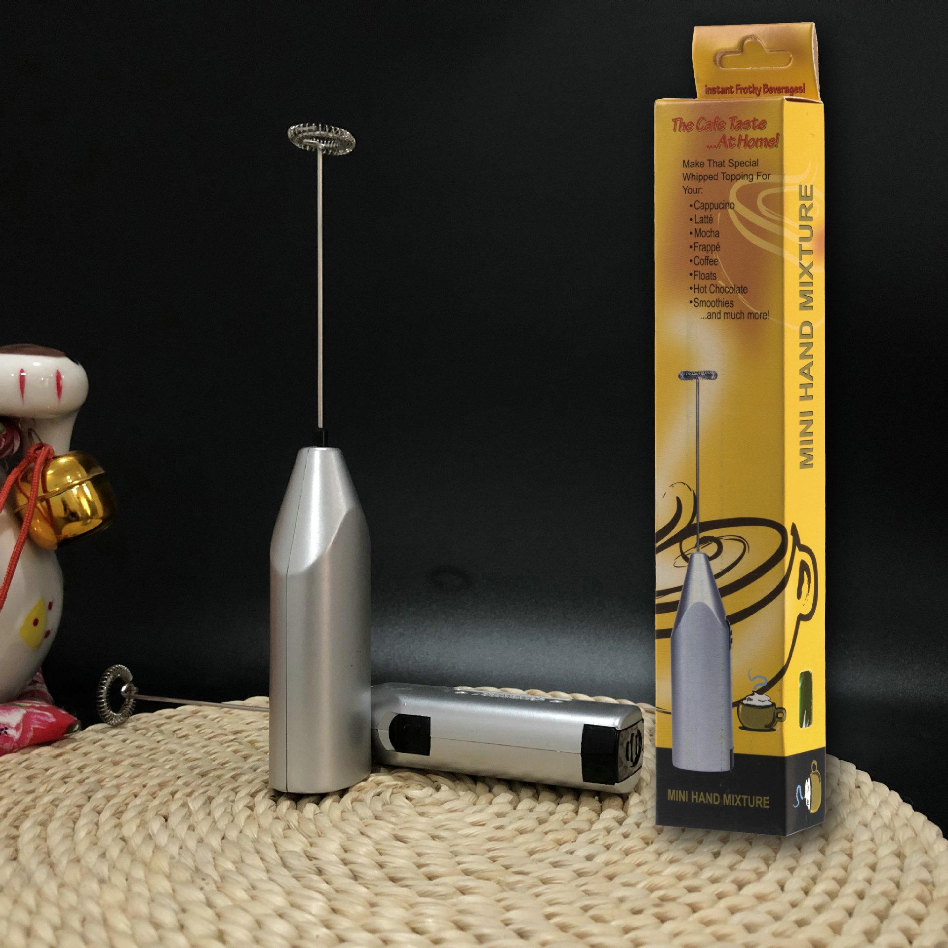 Handheld Electric Milk Frother & Egg Beater
Handheld Electric Milk Frother & Egg Beater