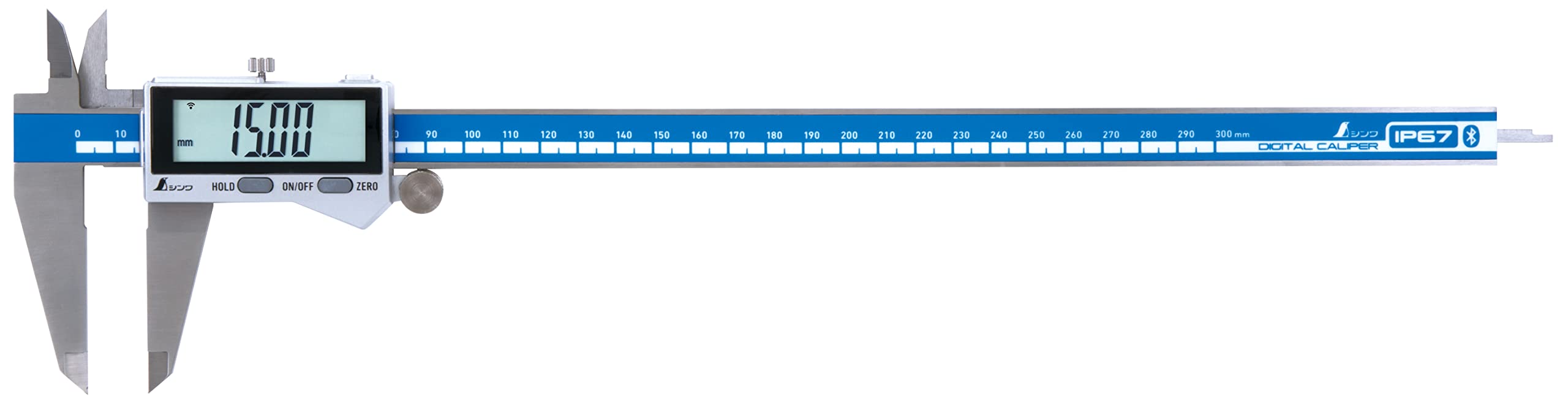 Shinwa Sokutei Digital Caliper Upper Case 2 300mm Dustproof and Waterproof with Data Transfer Function 19819
Shinwa Sokutei Digital Caliper Upper Case 2 300mm Dustproof and Waterproof with Data Transfer Function 19819