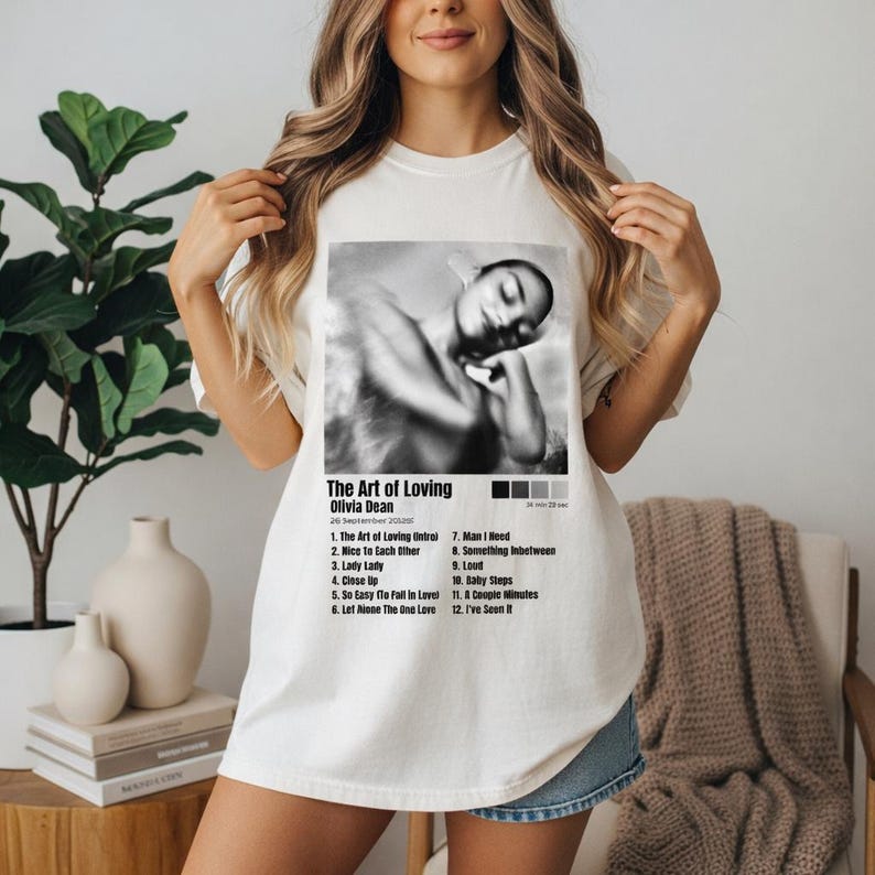 2026 Olivia Dean Graphic Concert T-shirt, the Art of Loving Tour Shirt, Unisex 1717, Vintage Relaxed Fit Tee, Music Tour Merch XXXL
2026 Olivia Dean Graphic Concert T-shirt, the Art of Loving Tour Shirt, Unisex 1717, Vintage Relaxed Fit Tee, Music Tour Merch XXXL