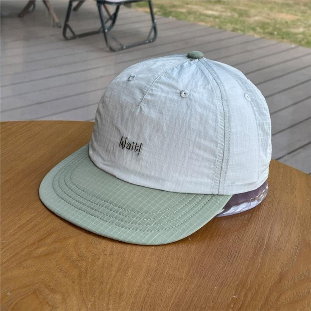 Short Brim Baseball Cap for Men Women, Korean Style Colorblock Embroidery Letter Design, Suitable for Outdoor Camping Hiking серый
Short Brim Baseball Cap for Men Women, Korean Style Colorblock Embroidery Letter Design, Suitable for Outdoor Camping Hiking серый