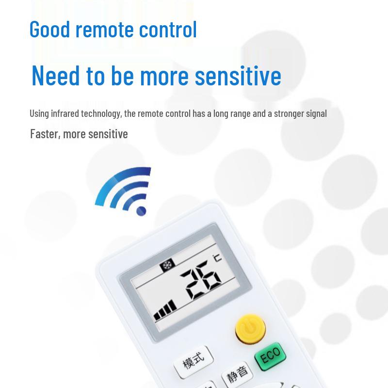Compatible with KEG Han Dian Air Conditioner Remote Control. Identical buttons allow direct use.
Compatible with KEG Han Dian Air Conditioner Remote Control. Identical buttons allow direct use.