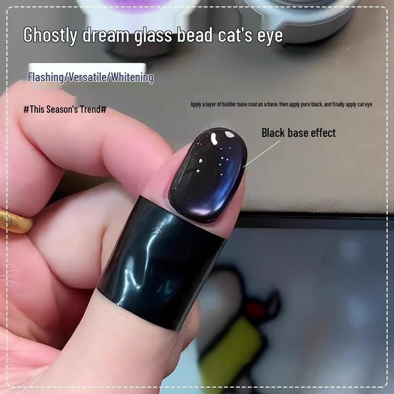 Фиолетовый Гель-лак для кошачьего глаза с эффектом звездного неба - Новый стиль 2025
Фиолетовый Гель-лак для кошачьего глаза с эффектом звездного неба - Новый стиль 2025