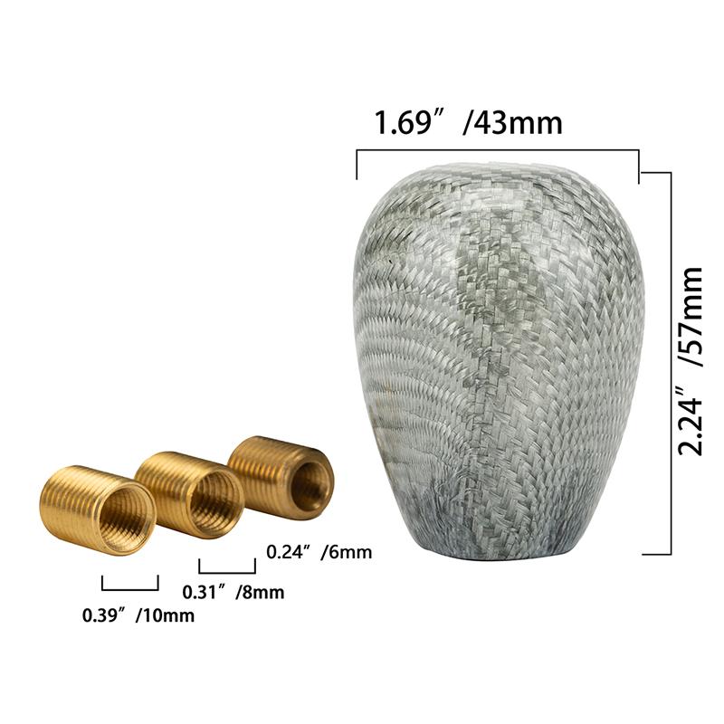 Universal Car Gear Shift Knob Black/Silver Manual Transmission MT Handbrake Cover Case Gear Stick Lever
Universal Car Gear Shift Knob Black/Silver Manual Transmission MT Handbrake Cover Case Gear Stick Lever