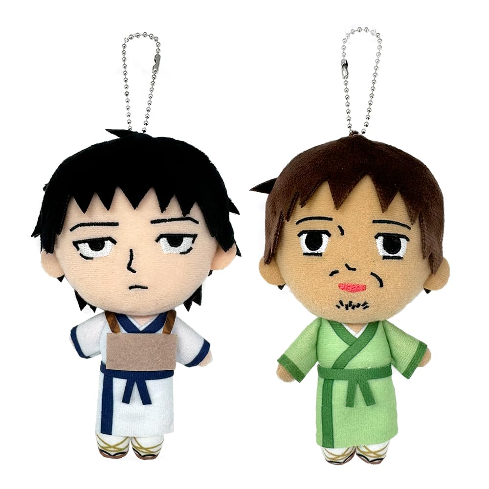 Masuda Kosuke Theater Gag Manga Biyori GO Plush Toy Approx. 13cm Mascot Ball Chain (Matsuo Basho & Kawai Sora)
Masuda Kosuke Theater Gag Manga Biyori GO Plush Toy Approx. 13cm Mascot Ball Chain (Matsuo Basho & Kawai Sora)