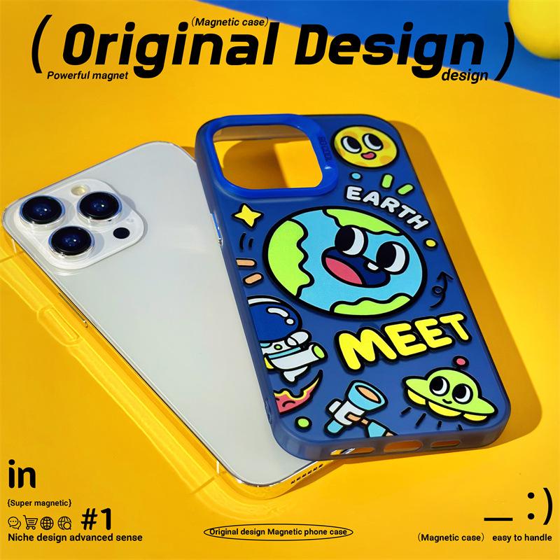 Zhitai Magnetic Frosted Laser Case for iPhone 16/15/14/13, Compatible with 12 Pro Max and Up 11 Pro
Zhitai Magnetic Frosted Laser Case for iPhone 16/15/14/13, Compatible with 12 Pro Max and Up 11 Pro