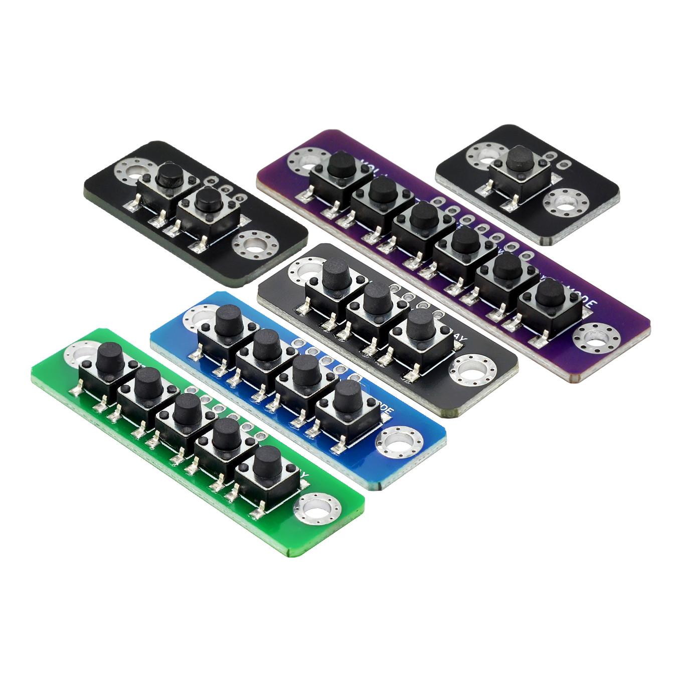 1 2 3 4 5 6 bit Independent Button Module MCU External Button Module Micro Switch ButtonBoard ForBluetooth Power Amplifier
1 2 3 4 5 6 bit Independent Button Module MCU External Button Module Micro Switch ButtonBoard ForBluetooth Power Amplifier