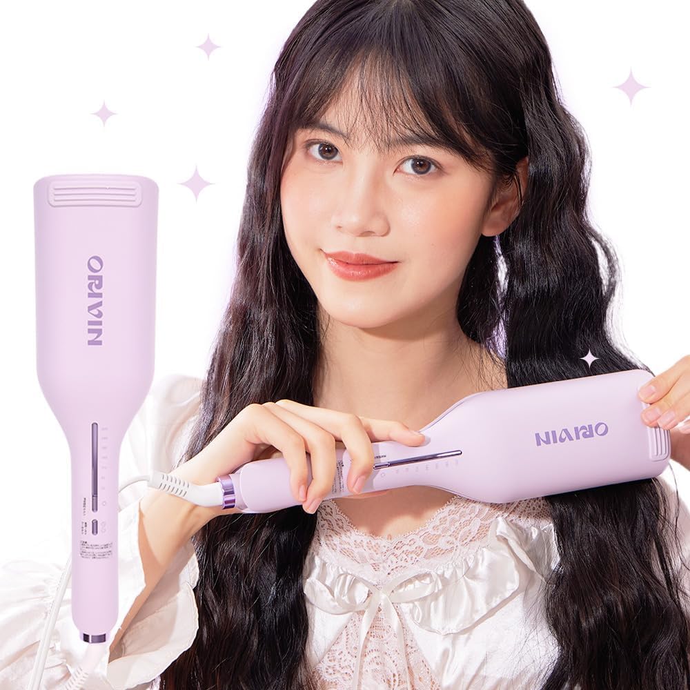 Найбільший негативний іон ORIVIN Curling Easy to Cute Curly Більш привабливий Curling створює 60 мільйонів негативних іонів Низька температура 4 рівня температури
Найбільший негативний іон ORIVIN Curling Easy to Cute Curly Більш привабливий Curling створює 60 мільйонів негативних іонів Низька температура 4 рівня температури