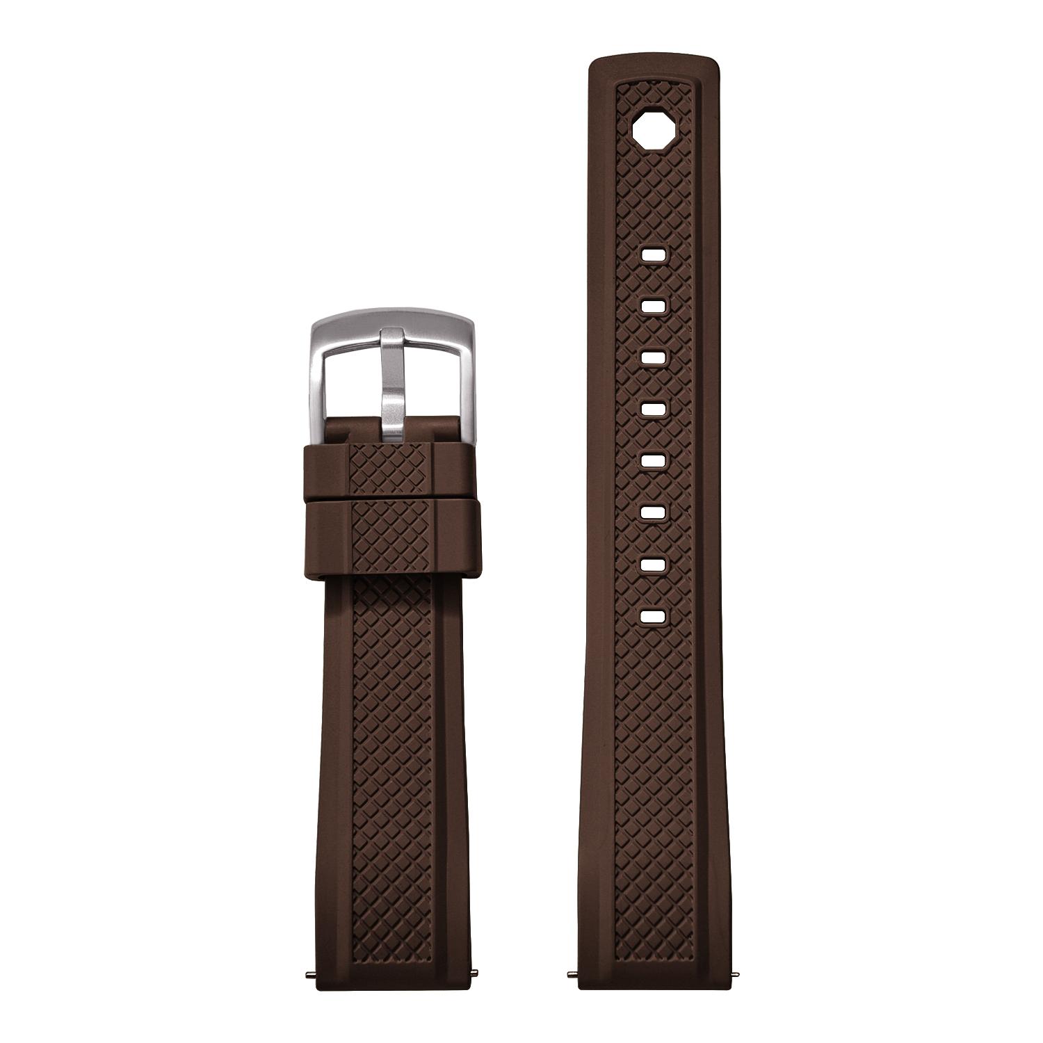 Premium Vulcanized FKM Rubber Watch Strap 20mm 22mm With Wristband Slide Keeper Ring Quick Release Sport Smart Rubber Watchbands 22mm
Premium Vulcanized FKM Rubber Watch Strap 20mm 22mm With Wristband Slide Keeper Ring Quick Release Sport Smart Rubber Watchbands 22mm