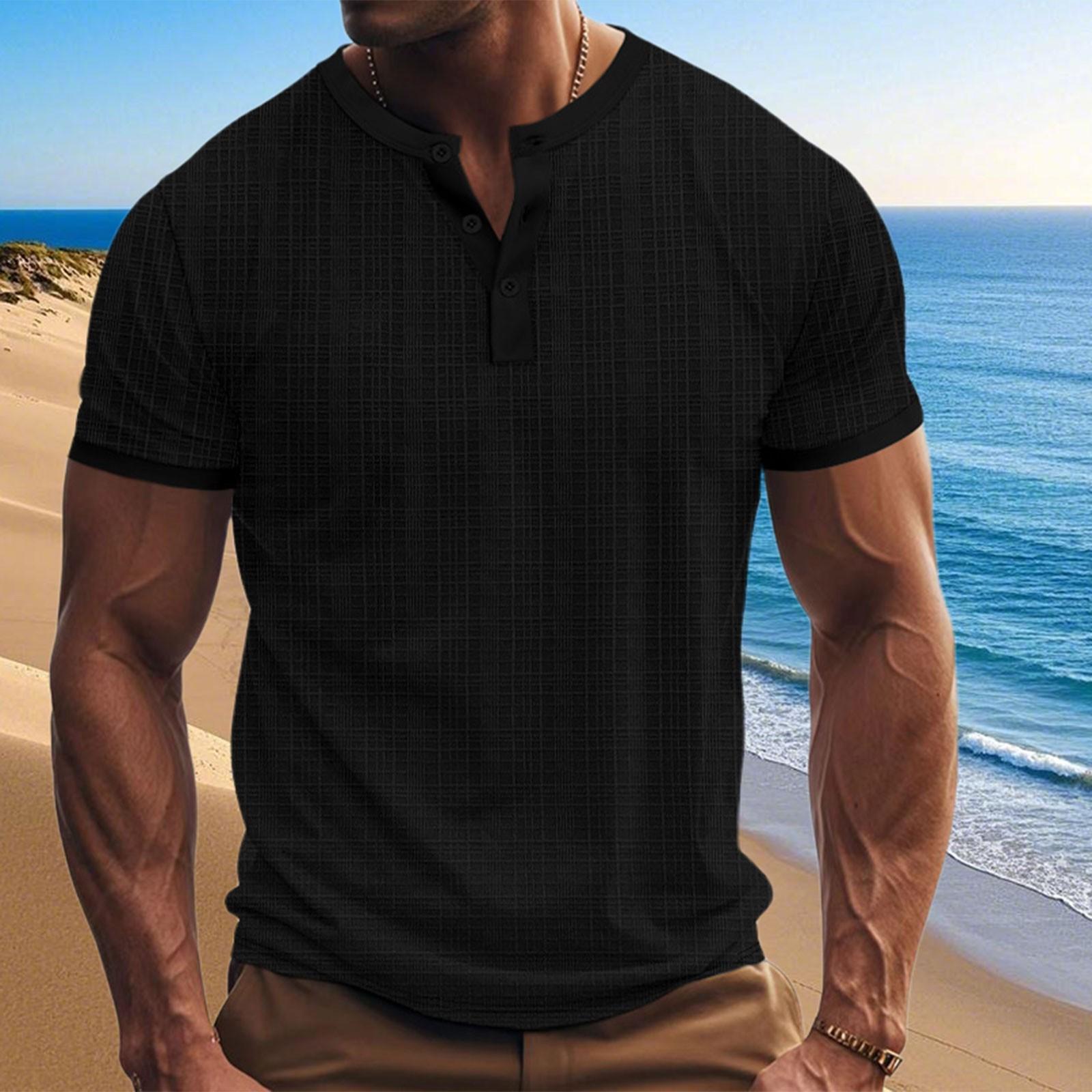 Summer T-shirt Men Short Sleeve Imitation Loose Breathable Casual Top XXXL чорний
Summer T-shirt Men Short Sleeve Imitation Loose Breathable Casual Top XXXL чорний