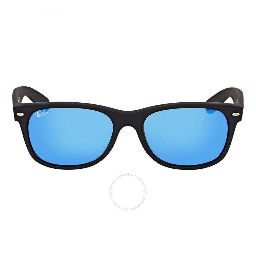 Солнцезащитные очки унисекс Ray Ban New Wayfarer Flash синие зеркальные RB2132 622 17 55
Солнцезащитные очки унисекс Ray Ban New Wayfarer Flash синие зеркальные RB2132 622 17 55
