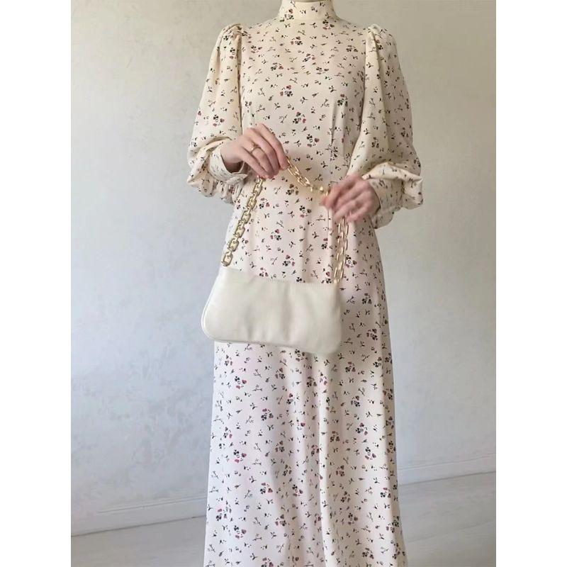 Fashion Wind New Arrival Loose Tie-Shoulder Floral Half Turtleneck Dress Loose Lace up Floral Dress Picture Color XL
Fashion Wind New Arrival Loose Tie-Shoulder Floral Half Turtleneck Dress Loose Lace up Floral Dress Picture Color XL