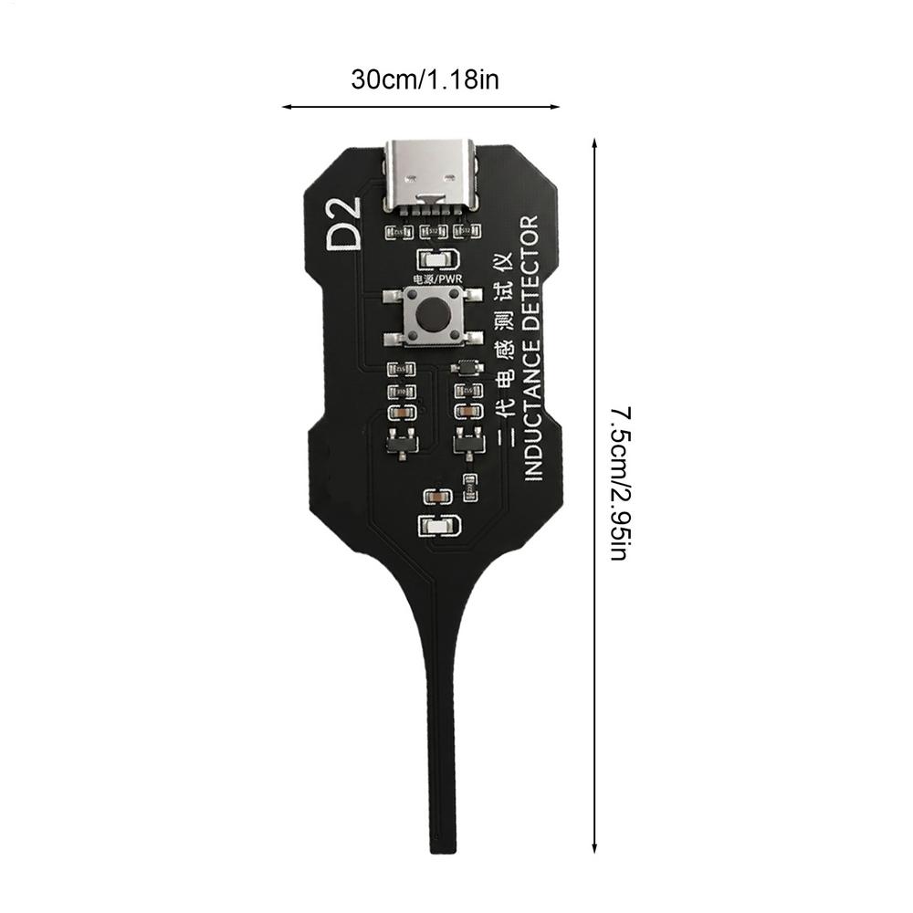 Handheld Inductance Detector Portable High Precision Electronic Component Tester for Laptop Computer Motherboard Circuit Board чорний
Handheld Inductance Detector Portable High Precision Electronic Component Tester for Laptop Computer Motherboard Circuit Board чорний