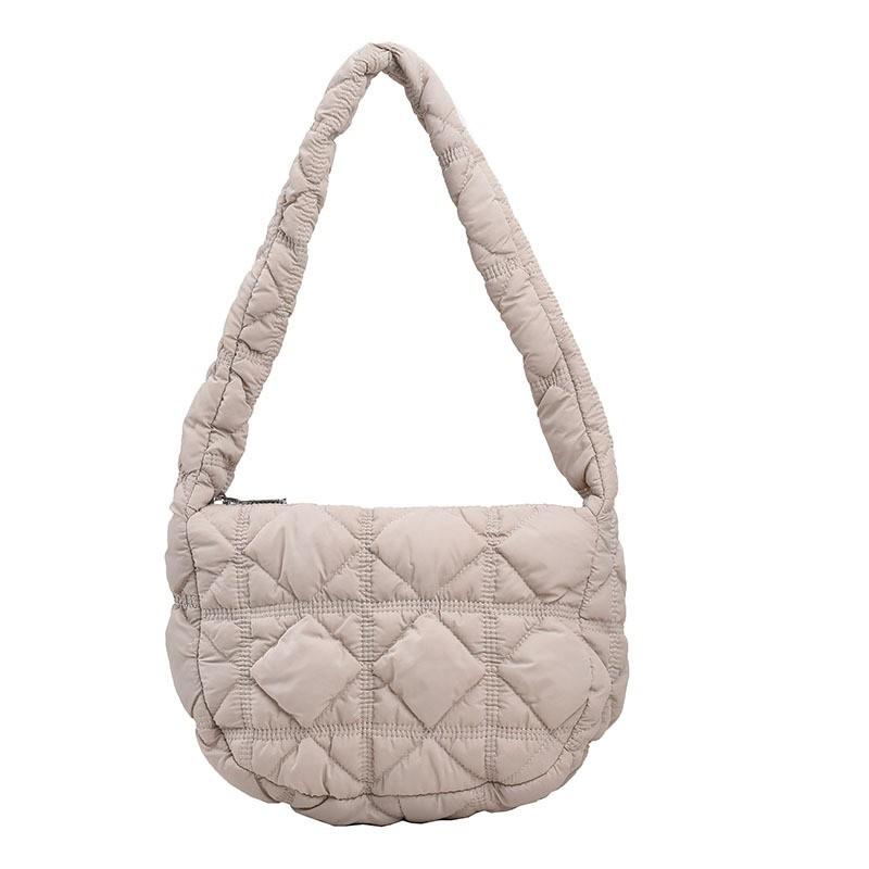 Cloud Bag New Korean Style Powder Gradient Bubble Pleated Down Large-capacity Single-shoulder Slung Mohair Puff світлого кольору хакі
Cloud Bag New Korean Style Powder Gradient Bubble Pleated Down Large-capacity Single-shoulder Slung Mohair Puff світлого кольору хакі