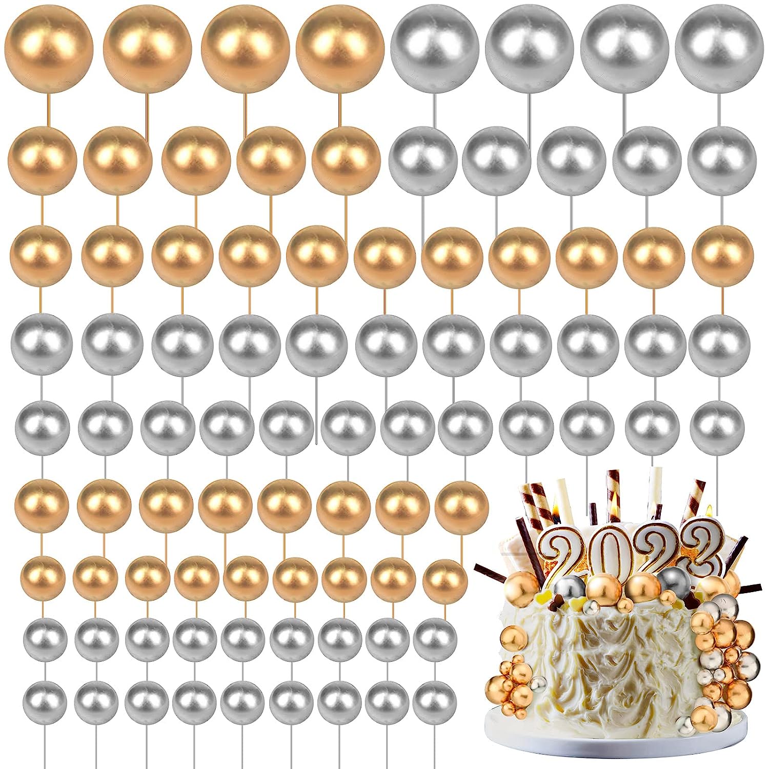 Топпер для торта в виде шаров, воздушные шары, сделай сам, топпер-вставка для торта, пенопластовые шарики для торта, украшение для выпечки на Новый год, юбилей, день рождения L
Топпер для торта в виде шаров, воздушные шары, сделай сам, топпер-вставка для торта, пенопластовые шарики для торта, украшение для выпечки на Новый год, юбилей, день рождения L