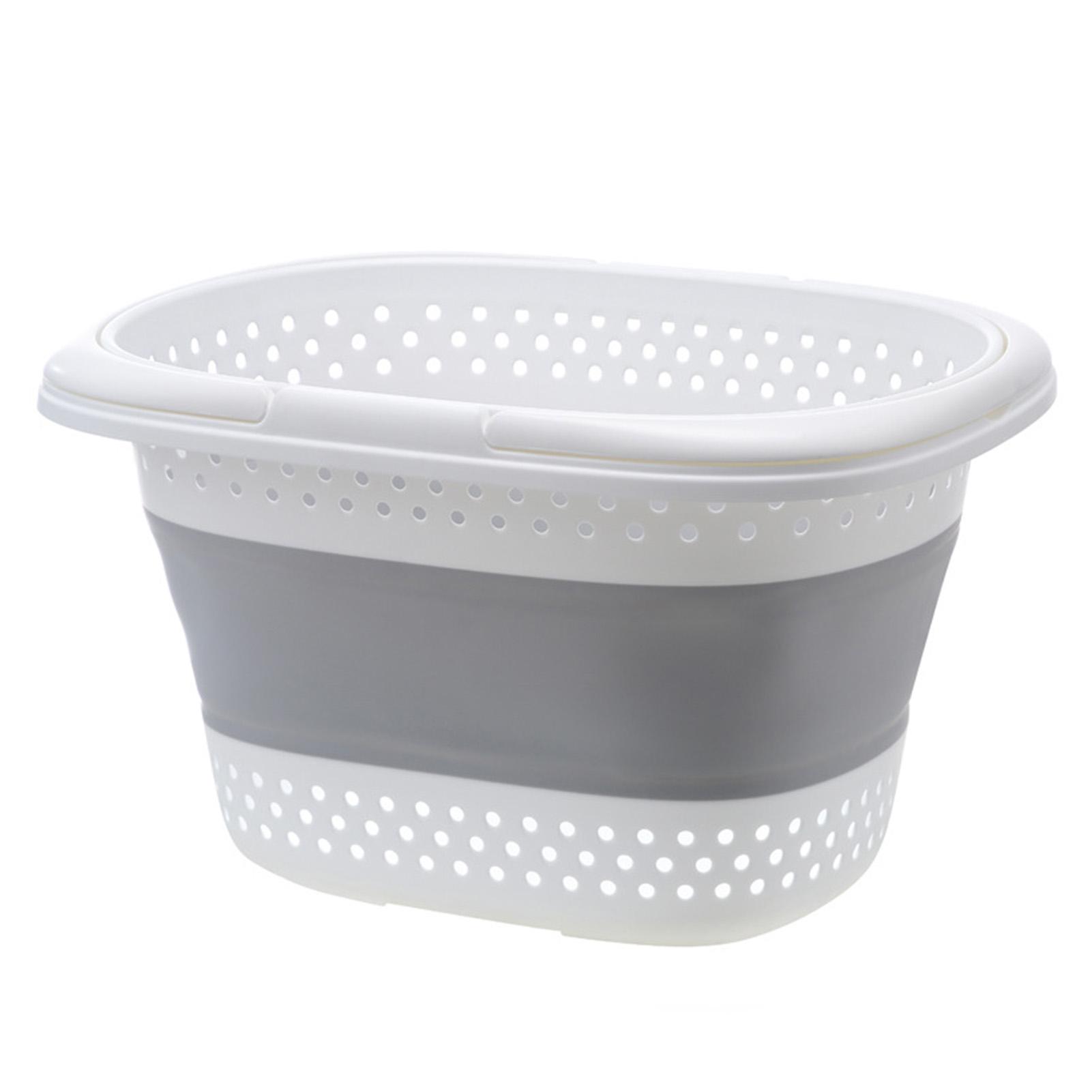 Collapsible Plastic Laundry Basket Foldable Space Saving Storage Container Basket for Laundry Large Size
Collapsible Plastic Laundry Basket Foldable Space Saving Storage Container Basket for Laundry Large Size
