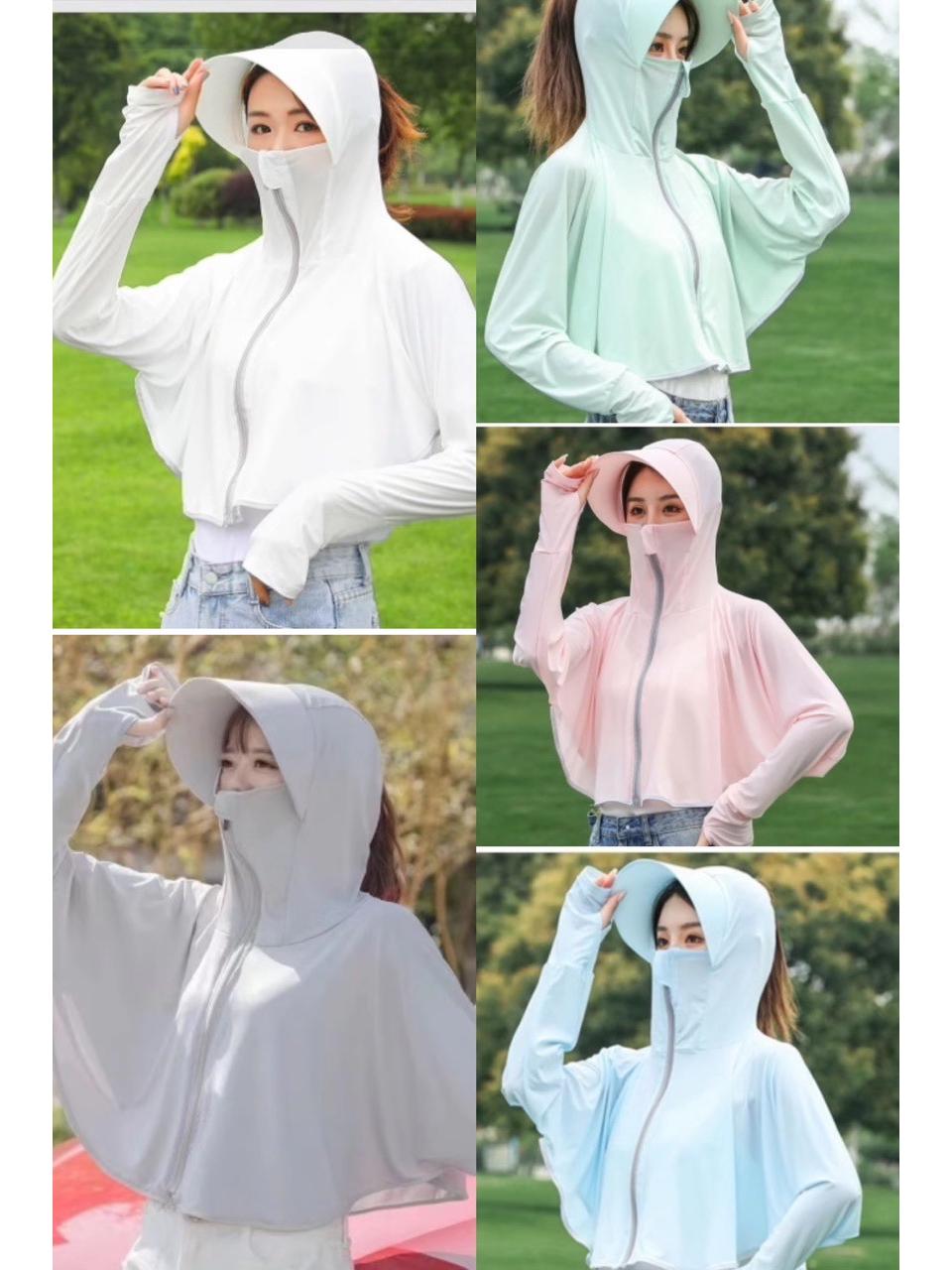 Женский топ с длинным рукавом из ледяного шелка с защитой от УФ-лучей - Летняя коллекция 2025, Скидка для новых покупателей One Size
Женский топ с длинным рукавом из ледяного шелка с защитой от УФ-лучей - Летняя коллекция 2025, Скидка для новых покупателей One Size