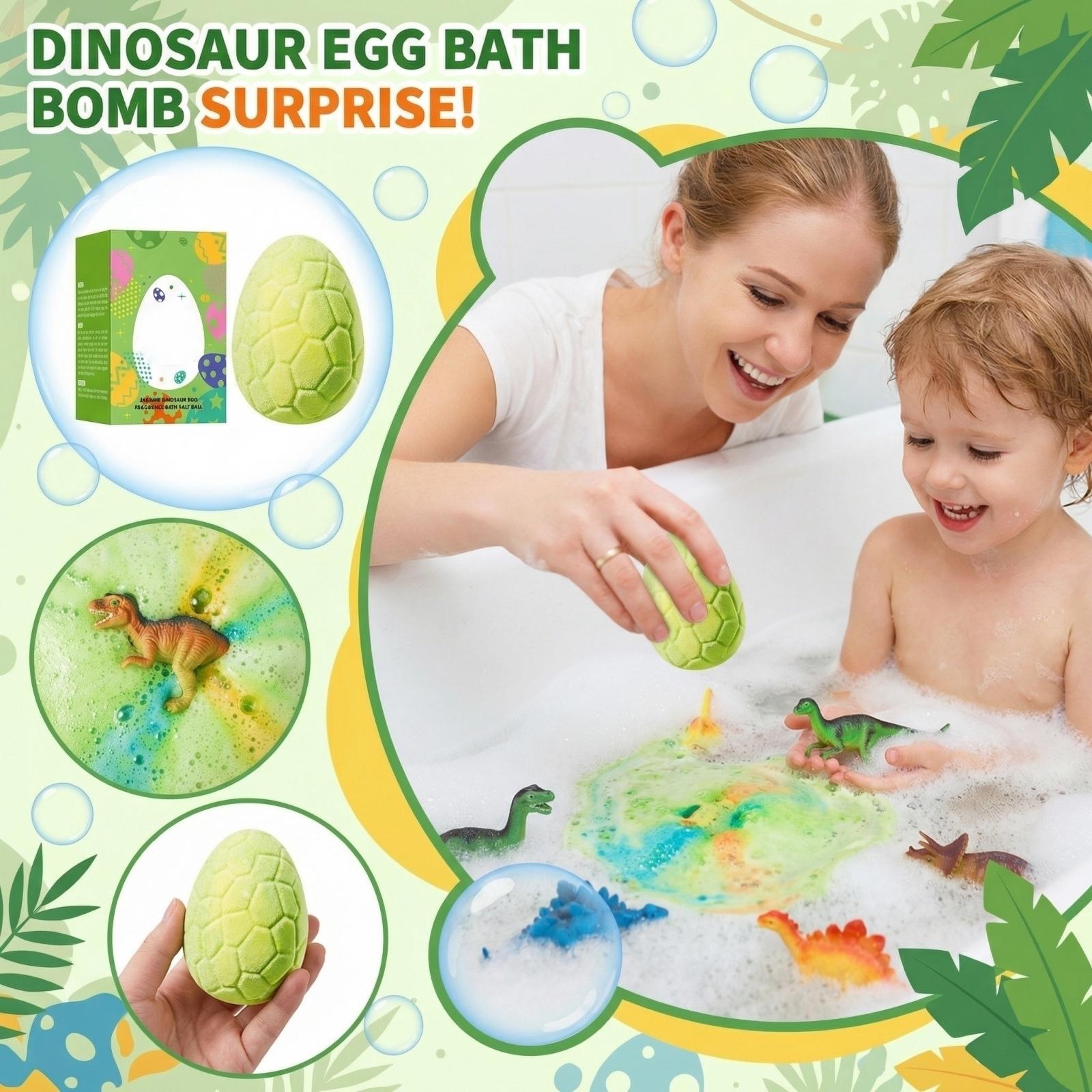 1PCS Dinosaur Egg Bath Ball Bath Toy One Size
1PCS Dinosaur Egg Bath Ball Bath Toy One Size
