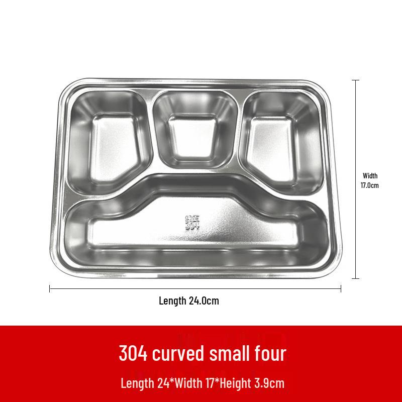 Yuedisi 304 Stainless Steel Meal Tray (Pack of 10)
Yuedisi 304 Stainless Steel Meal Tray (Pack of 10)