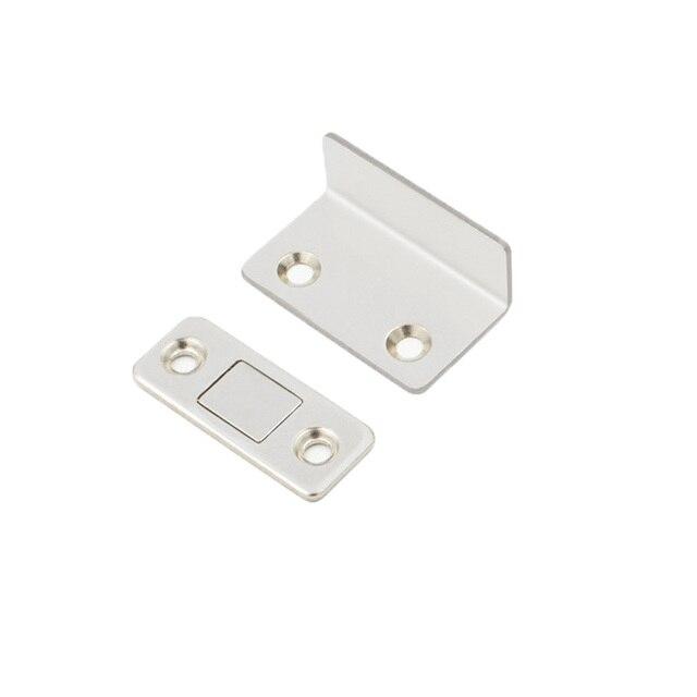 Ultra Thin Latch Cupboard L Type Door Closer Cabinet Catches Door Stopper Furniture Fittings Strong Magnetic Kitchen Accessories
Ultra Thin Latch Cupboard L Type Door Closer Cabinet Catches Door Stopper Furniture Fittings Strong Magnetic Kitchen Accessories
