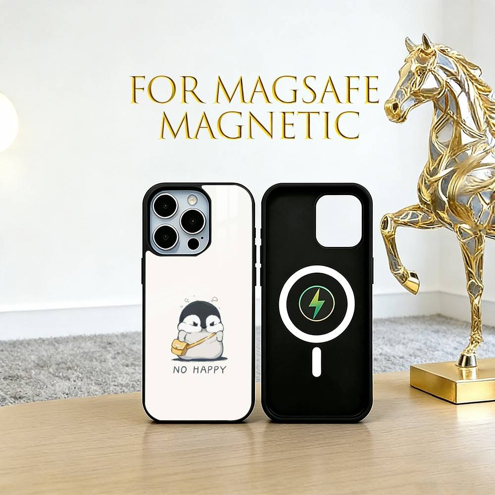 Cute cartoon penguin Phone Case For iPhone17,16,15,14,13,12,11 Plus,Pro Magnetic with Magsafe Wireless Charging iPhone11
Cute cartoon penguin Phone Case For iPhone17,16,15,14,13,12,11 Plus,Pro Magnetic with Magsafe Wireless Charging iPhone11
