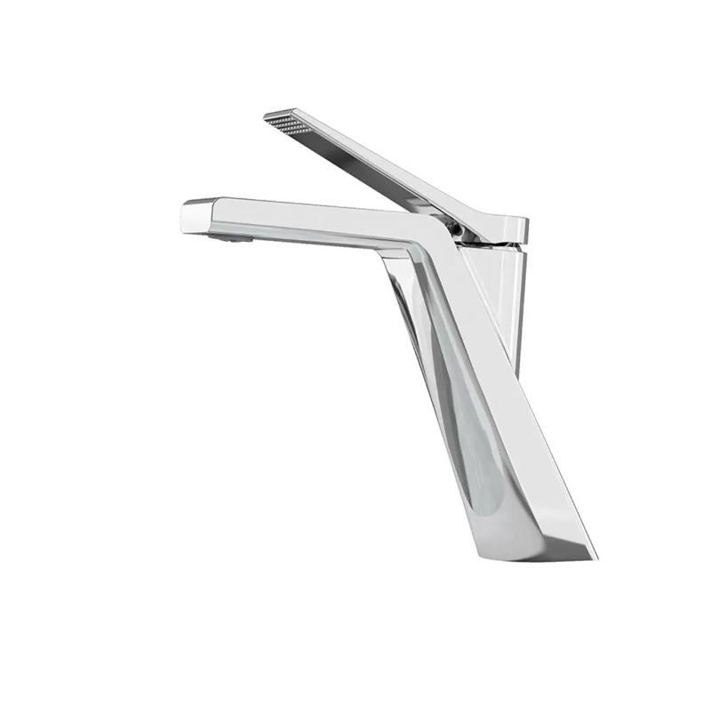 Brass gun gray simple gun gray bathroom basin basin wash basin single hole hot and cold water faucet срібний
Brass gun gray simple gun gray bathroom basin basin wash basin single hole hot and cold water faucet срібний
