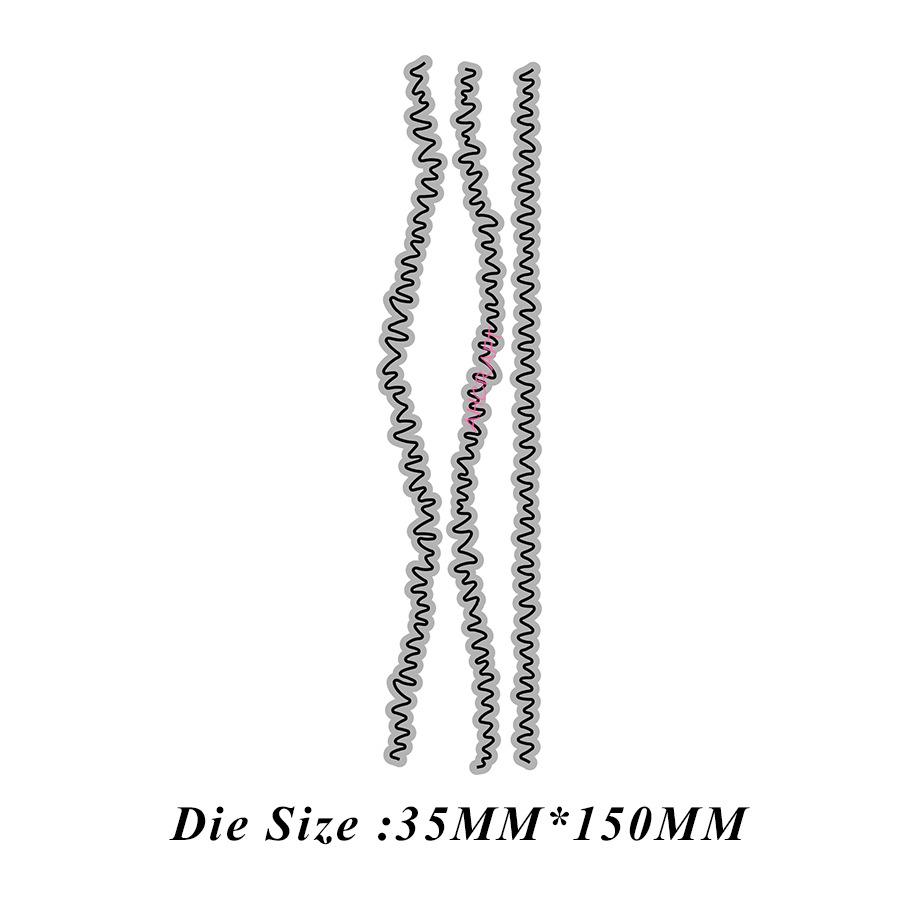 Little Flower Lace Carbon Steel Die for DIY Crafting, December 2023 Edition 35*150mm, 8g/set
Little Flower Lace Carbon Steel Die for DIY Crafting, December 2023 Edition 35*150mm, 8g/set