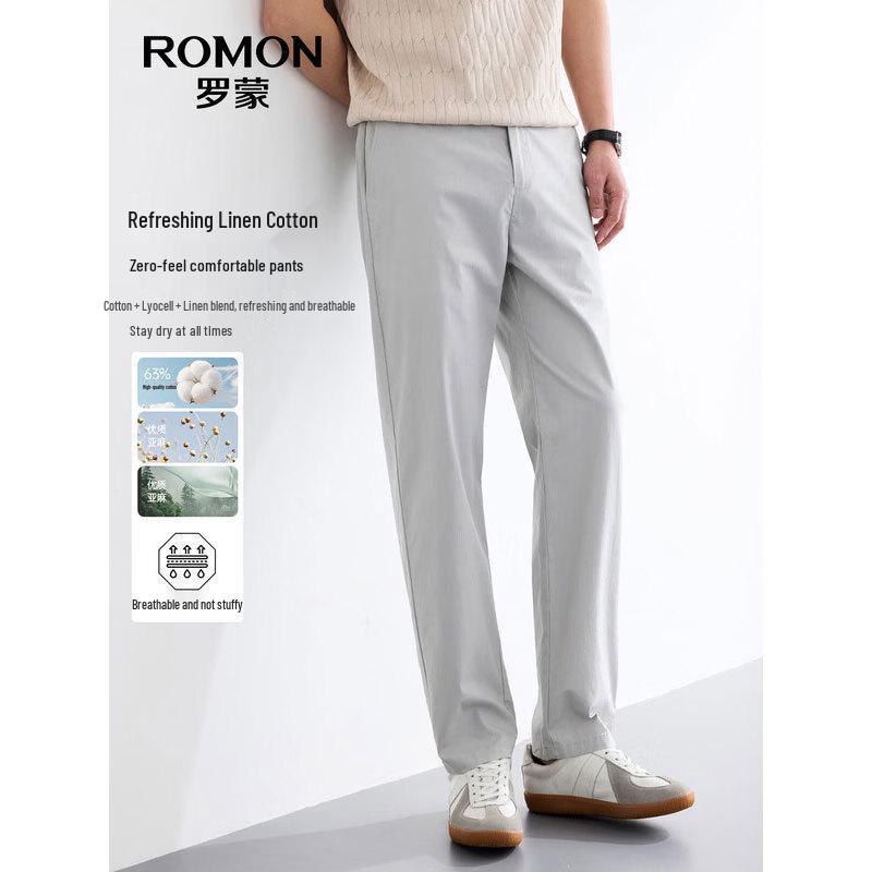 Romon Men s Cool & Breathable Straight-Leg Casual Trousers 3XL
Romon Men s Cool & Breathable Straight-Leg Casual Trousers 3XL