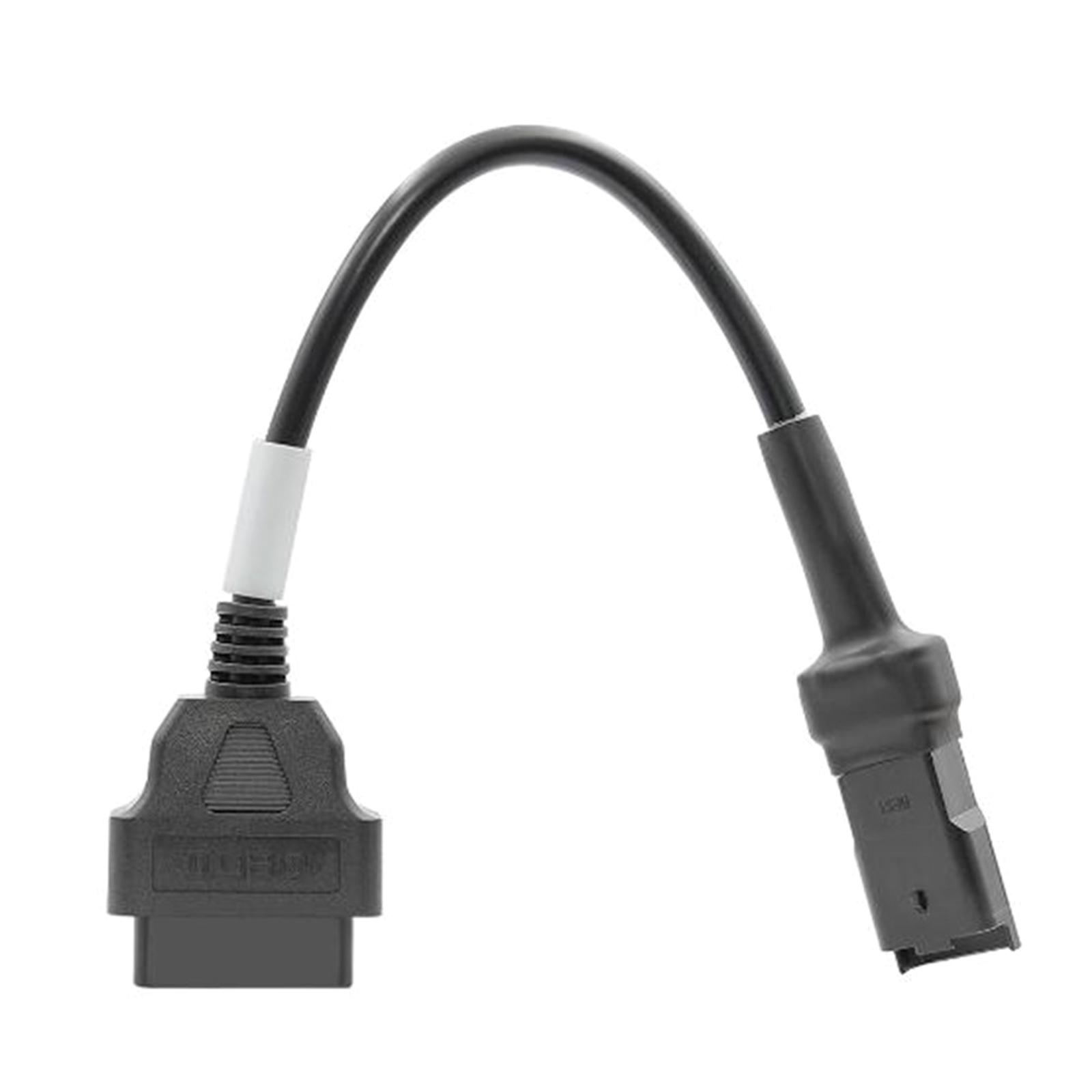 4-контактный к 16-контактному разъему OBD2 для мотоцикла, кабель-адаптер для диагностического инструмента OBD2 для диагностики неисправностей двигателя мотоцикла Ducati
4-контактный к 16-контактному разъему OBD2 для мотоцикла, кабель-адаптер для диагностического инструмента OBD2 для диагностики неисправностей двигателя мотоцикла Ducati