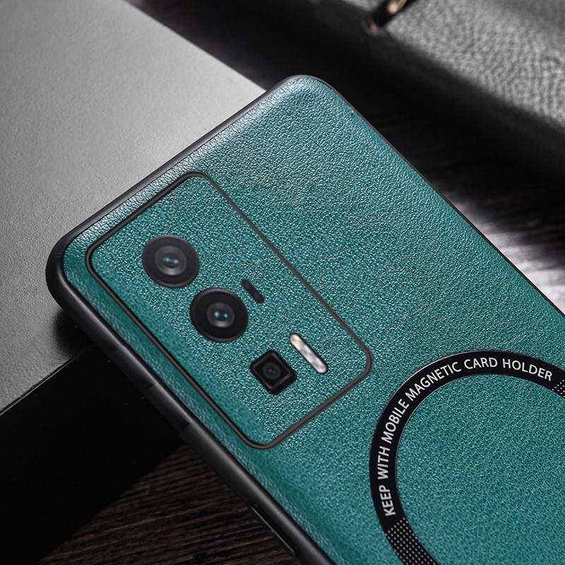 For Xiaomi Poco F5 Pro 5G/Redmi K60 5G/K60 Pro 5G Case Anti-Drop PU Leather+TPU Cover Compatible with MagSafe Green
For Xiaomi Poco F5 Pro 5G/Redmi K60 5G/K60 Pro 5G Case Anti-Drop PU Leather+TPU Cover Compatible with MagSafe Green