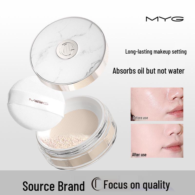 Douyin Bestseller: Myg Loose Powder - Ultra-Fine, Non-Caking, Breathable, Oil-Control, Sweat & Waterproof, Oil-Absorbing, Long-Lasting Setting Powder. 8g Setting Powder
Douyin Bestseller: Myg Loose Powder - Ultra-Fine, Non-Caking, Breathable, Oil-Control, Sweat & Waterproof, Oil-Absorbing, Long-Lasting Setting Powder. 8g Setting Powder