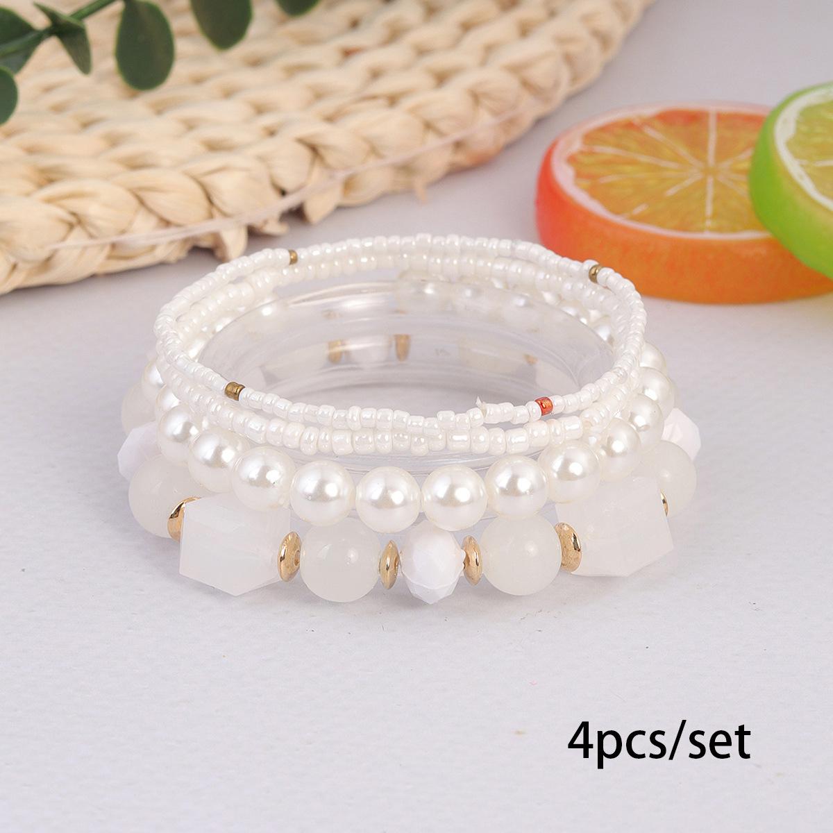 JYL TS Bracelet Bohemian Bead Set Style Enhances Natural Luck Beige м ята зелений колір
JYL TS Bracelet Bohemian Bead Set Style Enhances Natural Luck Beige м ята зелений колір