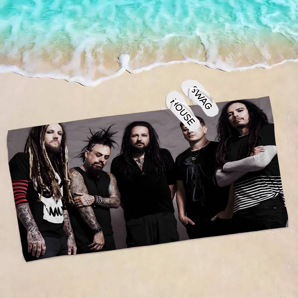 K-Korn Metal Band Anime Beach Swimming Towel Soft Absorbent Washcloth Children s Gifts for Kids Travel Camping Gym W40*H60(CM)
K-Korn Metal Band Anime Beach Swimming Towel Soft Absorbent Washcloth Children s Gifts for Kids Travel Camping Gym W40*H60(CM)