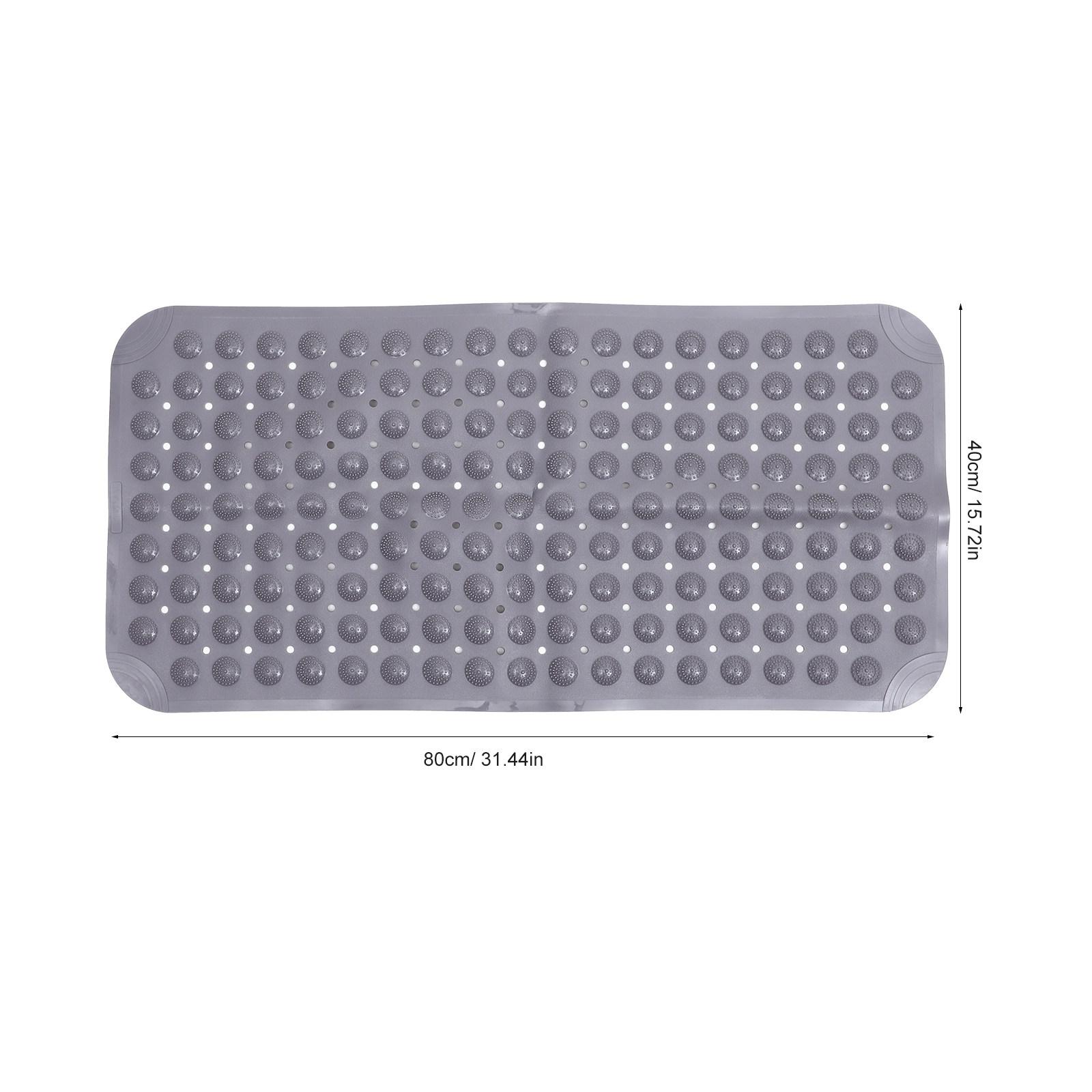 Non-Slip Bath Mat for Shower Tub PVC Anti-Slip Suction Cup Floor Mat Textured Surface Comfortable Cushioned Foot Massage Safe серый
Non-Slip Bath Mat for Shower Tub PVC Anti-Slip Suction Cup Floor Mat Textured Surface Comfortable Cushioned Foot Massage Safe серый