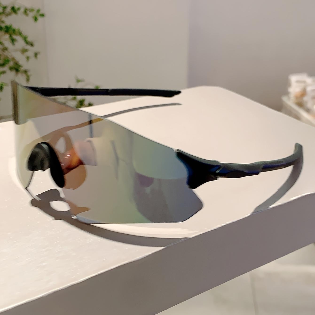1pc Women Rimless Frame One-piece Classic Glasses Multicolor Lenses Men Cycling Sun Glasses
1pc Women Rimless Frame One-piece Classic Glasses Multicolor Lenses Men Cycling Sun Glasses