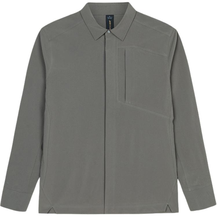 Anta Champion All-Weather Series Solid Color Single-Breasted Breathable Long Sleeve Shirt Men shirts Deep-Green 152430111-1
Anta Champion All-Weather Series Solid Color Single-Breasted Breathable Long Sleeve Shirt Men shirts Deep-Green 152430111-1