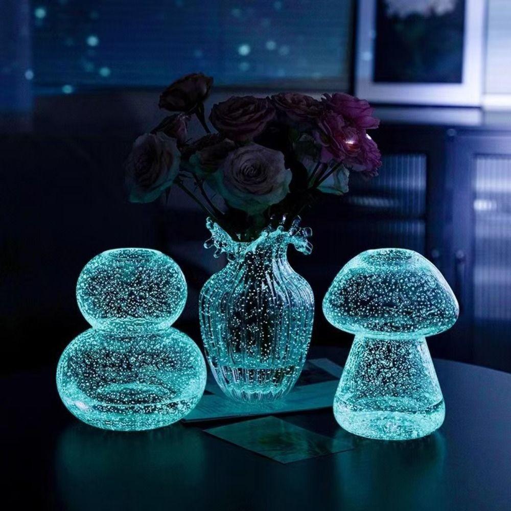 Glow-in-the-dark Luminous Glacier Vase Exquisite Transparent Mushroom Vase Flower Arrangement Style 2
Glow-in-the-dark Luminous Glacier Vase Exquisite Transparent Mushroom Vase Flower Arrangement Style 2