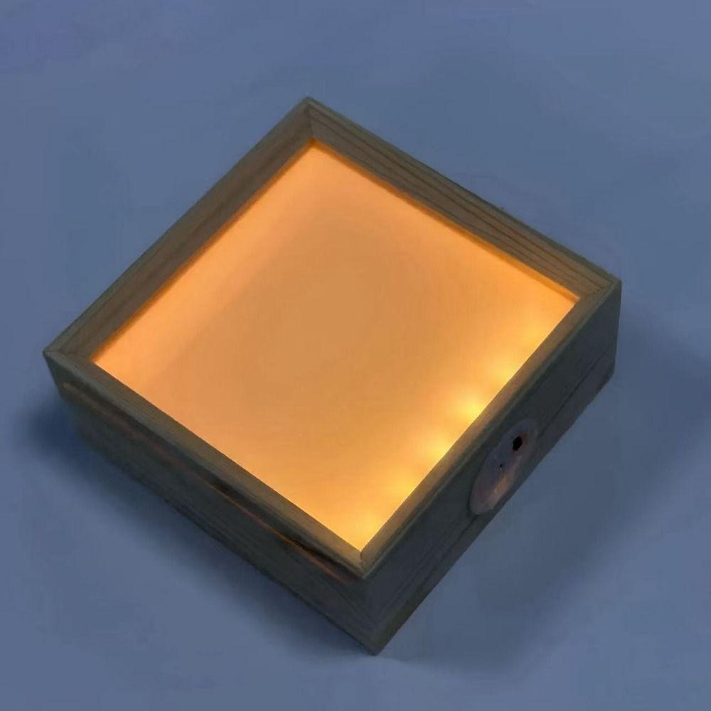 Handmade Wooden Shadow Box Frame Decorative Wood DIY Nightlight Durable 3D Picture Frame Tabletop хакі
Handmade Wooden Shadow Box Frame Decorative Wood DIY Nightlight Durable 3D Picture Frame Tabletop хакі