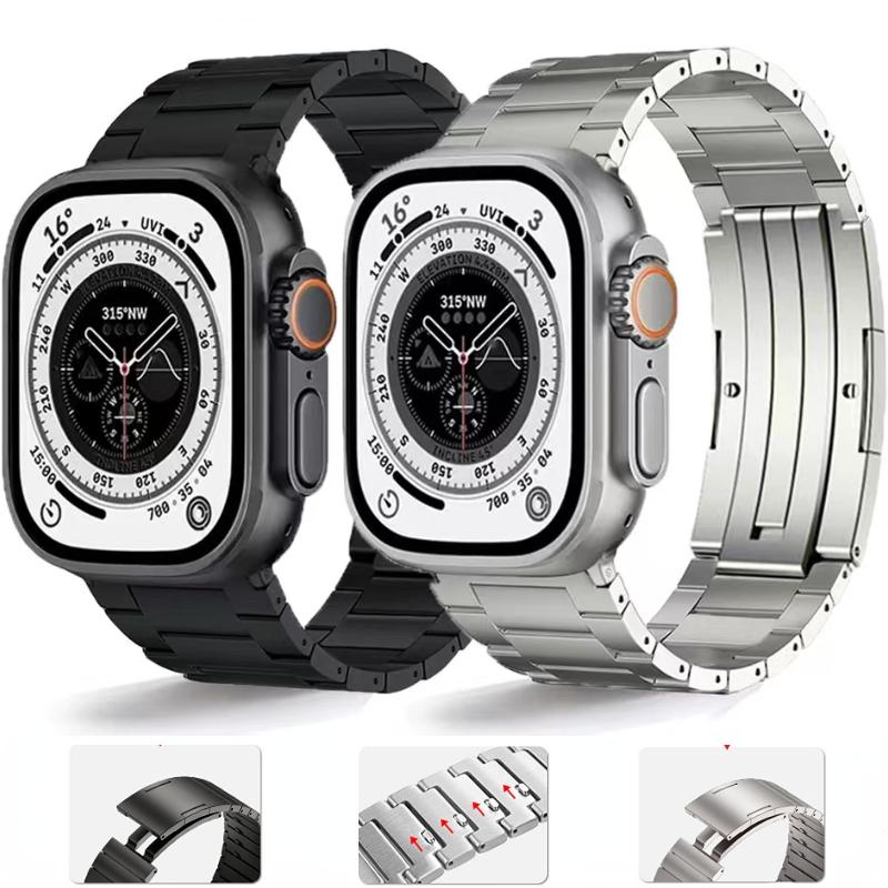Ремешок из титанового сплава для Apple Watch Ultra 49 мм 8 7 45 мм 41 мм Легкий ремешок для Iwatch 6 5 4 3 2 SE 44 мм 42 мм 40 мм металлический ремешок
Ремешок из титанового сплава для Apple Watch Ultra 49 мм 8 7 45 мм 41 мм Легкий ремешок для Iwatch 6 5 4 3 2 SE 44 мм 42 мм 40 мм металлический ремешок
