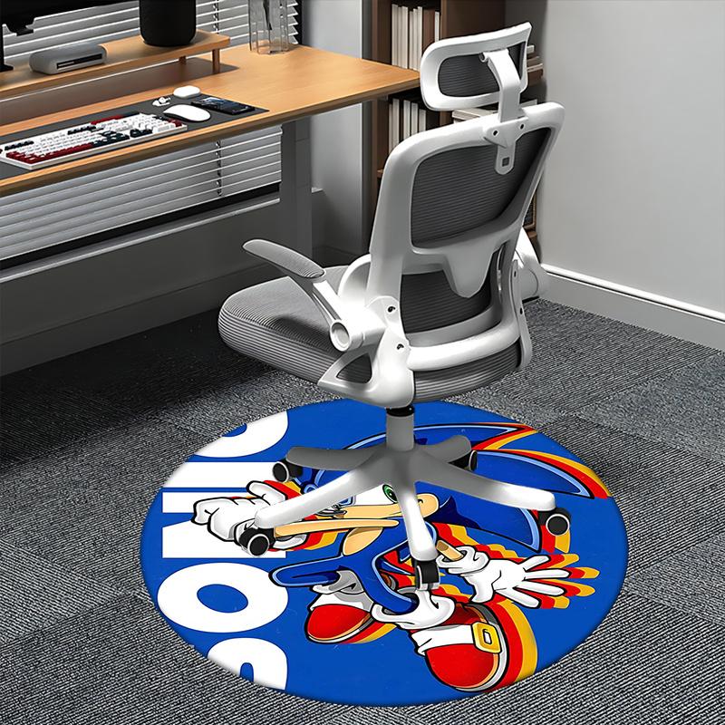 Sonic the Hedgehog,Sonic Print Chair mat Round Rug-Office carpet, Machine Washable, Non-slip, Suitable for Living Rooms, Bedrooms, Entryways 80cm by 80cm
Sonic the Hedgehog,Sonic Print Chair mat Round Rug-Office carpet, Machine Washable, Non-slip, Suitable for Living Rooms, Bedrooms, Entryways 80cm by 80cm