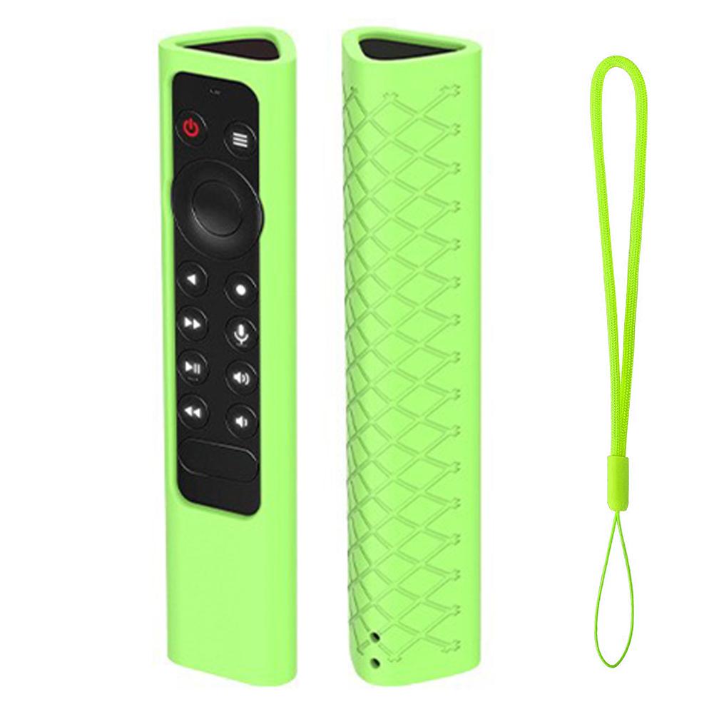 Silicone Remote Cover for TV Pro and SHIELD TV 4K HDR Remote Featuring Flexible Fit and Impact-Dampening Material фарби люмінесцентні зелений колір
Silicone Remote Cover for TV Pro and SHIELD TV 4K HDR Remote Featuring Flexible Fit and Impact-Dampening Material фарби люмінесцентні зелений колір
