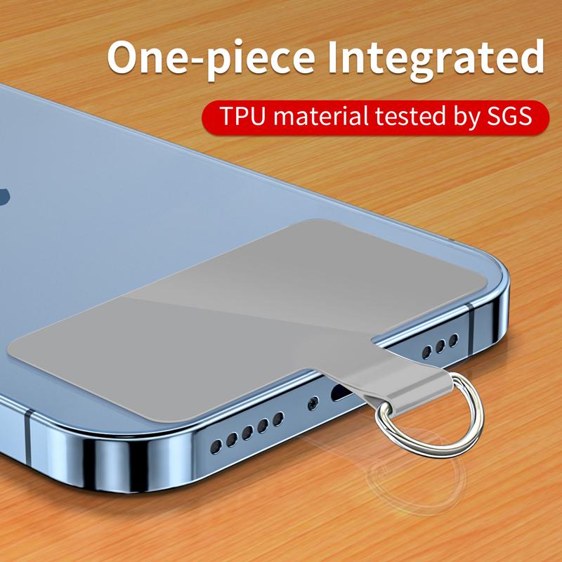 5/2/1Pcs Universal Mobile Phone Anti-lost Lanyard Card Gasket Transparent Tpu Detachable Phone Hanging Cord Strap Patch Tether TPU
5/2/1Pcs Universal Mobile Phone Anti-lost Lanyard Card Gasket Transparent Tpu Detachable Phone Hanging Cord Strap Patch Tether TPU
